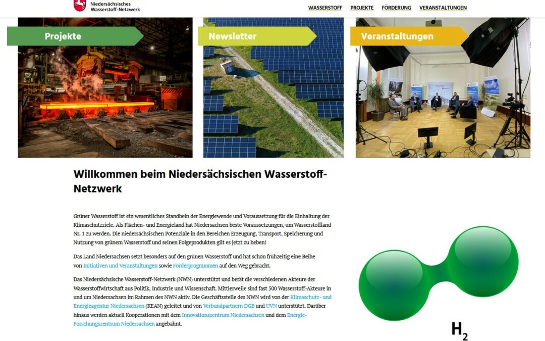 #33 Niedersächsisches Wasserstoff-Netzwerk online