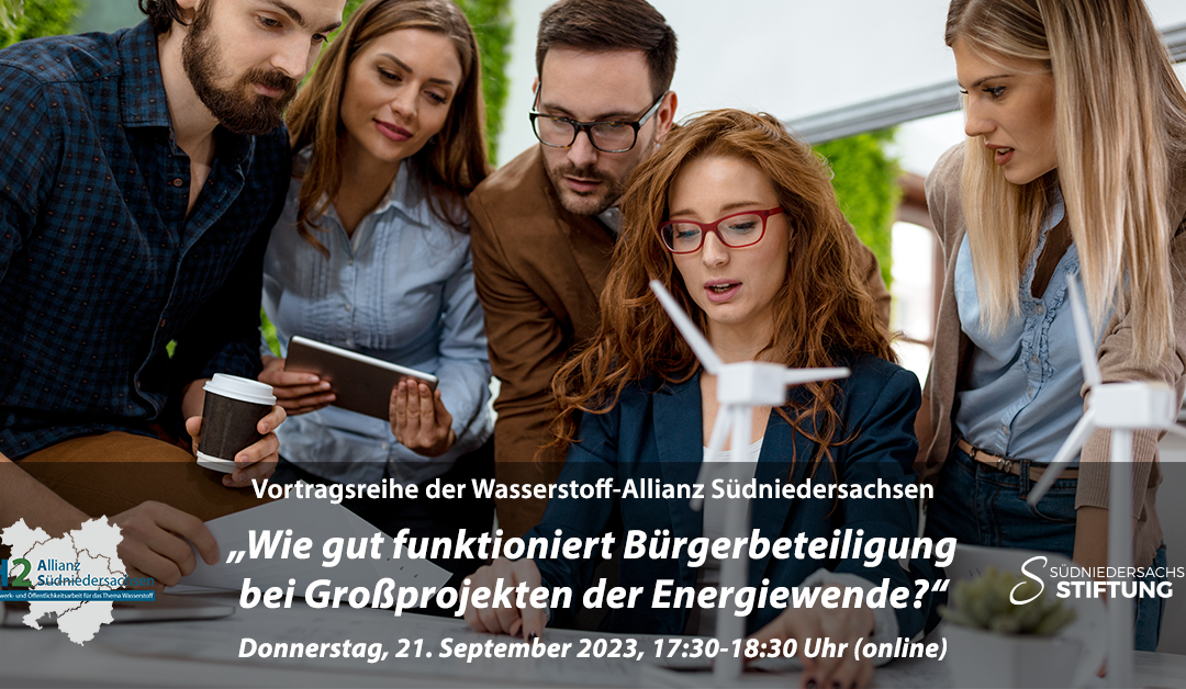 H2AS-Vortragsreihe: „Wie gut funktioniert Bürgerbeteiligung bei Großprojekten der Energiewende – Erkenntnisse aus der Politikwissenschaft“