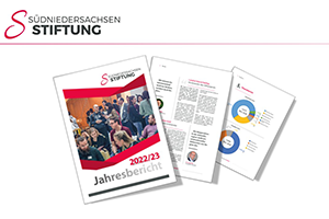 Jahresbericht 2022/23 der SüdniedersachsenStiftung veröffentlicht