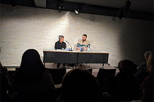 Autorenlesung zu Schulabsentismus am 28. November 2023.