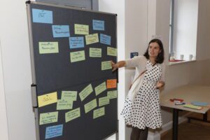 Workshop bei der 8. Fachkräftekonferenz Südniedersachsen des Fachkräftebündnis Südniedersachsen und der Göttinger Geschäftsstelle der IHK Hannover am 22. Mai 2025 auf dem Rittergut Parensen.
