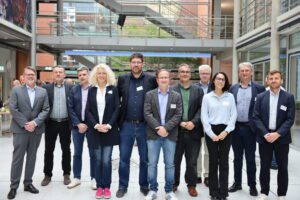 Ausrichter:innen und Referent:innen des 2. Wasserstoff-Forum Südniedersachsen am 10. Juni 2025 bei der KWS in Einbeck.