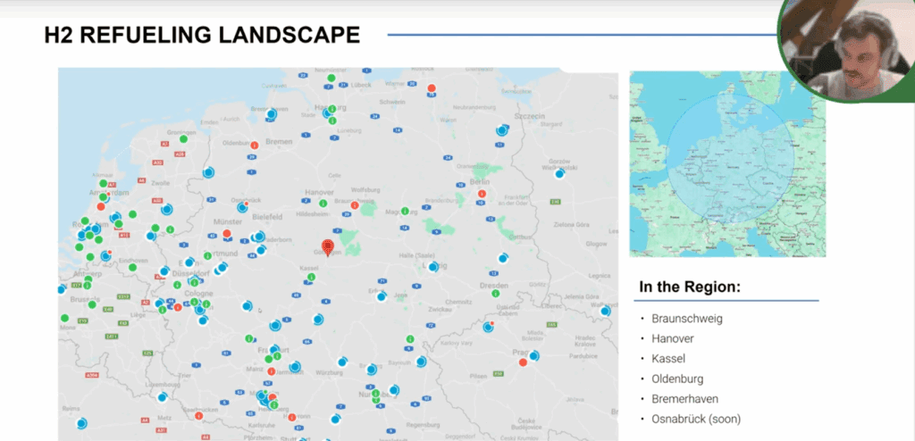 H2AS-Vortrag: Vorgestellt wird der erste wasserstoffbetriebene LKW "Europa" mit einer Reichweite von mehr als 700 km.