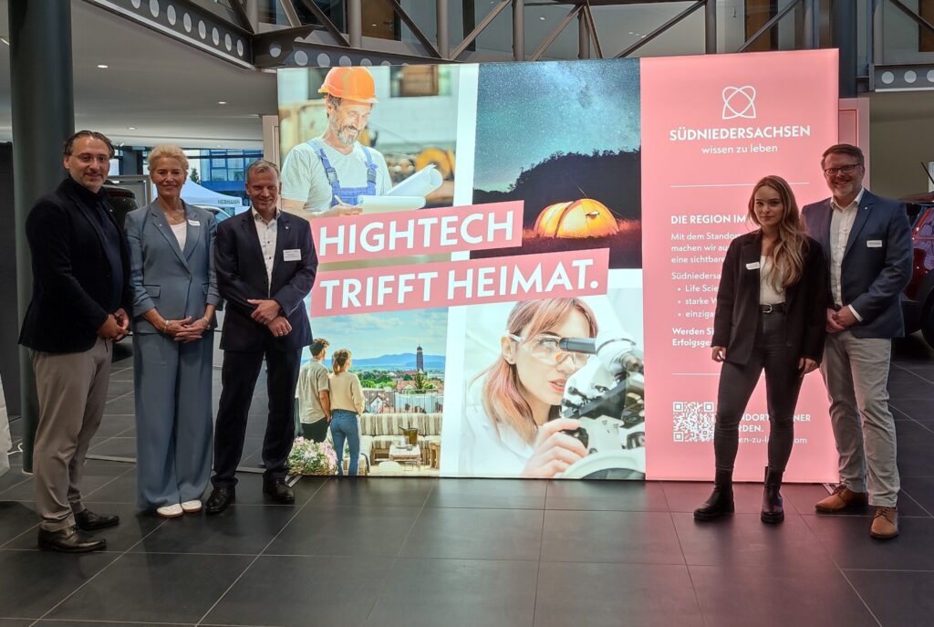 wissen zu leben - Das Regionalmarketing für die Life Science Region Göttingen und ganz Südniedersachsen war im August 2026 auf dem Sommerempfang der südniedersächsischen Wirtschaft vertreten.